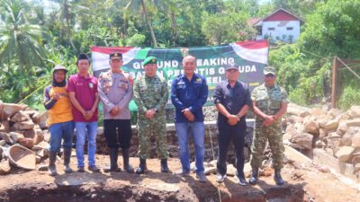 Ground Breaking Jembatan Perintis Garuda di Sungai Ciseel, Wujud Nyata Akses Penghubung dan Penggerak Ekonomi Masyarakat 