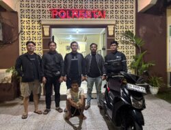 Tim Opsnal Resmob Polsek Tamalate, Ringkus Salah Satu Pelaku Curas yang terjadi di JlMuhajirin 3 lorong 3 Makassar.
