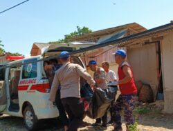 Sat Polairud Polres Garut Bergerak Cepat Evakuasi Penemuan Mayat Wanita Terapung di Perairan Santolo
