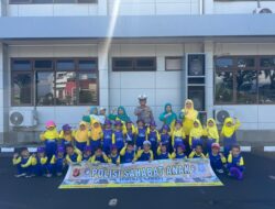 Polisi Sahabat Anak, Satlantas Polres Garut Tanamkan Keselamatan Sejak Dini di TK Al-Hikmah