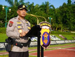 Wakapolda Kaltim Pimpin Upacara Hari Kesadaran Nasional, Tekankan Disiplin dan Pelayanan Humanis