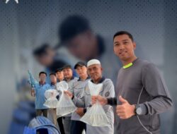 Optimalisasi Lahan Branggang Rutan Tanjung Pura Menambah Jenis Komoditas Program Ketahanan Pangan Melalui Penebaran 2.000 Benih Ikan Lele