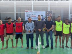 Semarak Sambut Hari Bakti Pemasyarakatan Ke-62, Rutan Tanjung Pura Perlombakan Tiga Cabang Olahraga Bagi Warga Binaan