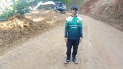 Pasca Longsor Jalan Provinsi Jalur Caringin Bungbulang Berangsur Kembali di Buka