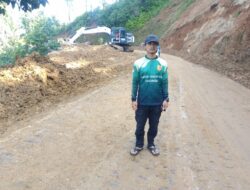 Pasca Longsor Jalan Provinsi Jalur Caringin Bungbulang Berangsur Kembali di Buka
