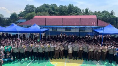 Polresta Barelang Berikan Edukasi dan Motivasi kepada Siswa SMPN 1 Belakang Padang: Jauhi Narkoba, Kejar Cita-Cita 