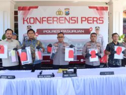 Polres Pasuruan Ungkap Tambang Andesit Ilegal di Purwosari, 5 Orang Ditetapkan Sebagai Tersangka