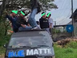 VIRAL! Konvoi SMK 1 Tambelangan Peraih Juara Diduga Ugal-ugalan di Jalan, Disebut Dikawal Mobil Patroli Polsek Tambelangan, Mat Terbang Soroti Dugaan Pembiaran