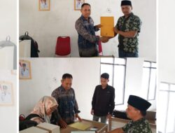 PENERIMAAN BERKAS PENDAFTARAN PILKADES PAW DI SUKAMULYA BERLANGSUNG TERTIB