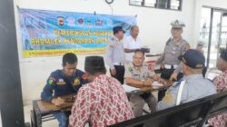 Polres Garut Laksanakan Ramp Check dan Pemeriksaan Kesehatan Kru Bus Jelang May Day