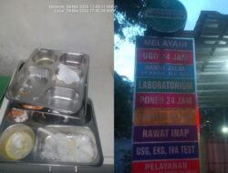 Diduga Langgar Standar Pelayanan, Pola Pemberian Makan Pasien Puskesmas Sindangratu Pakenjeng Disorot 