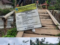 Diduga Proyek Pembangunan Jembatan Cikantrieun Mangkrak, Pemerhati Pembangunan Kecam Keras