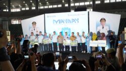 Peringatan May Day Kondusif, Kapoldasu Sumbang Hadiah Motor 