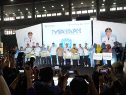Peringatan May Day Kondusif, Kapoldasu Sumbang Hadiah Motor 