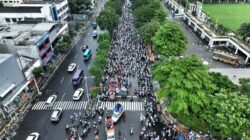 Polda Jatim Apresiasi Elemen Pekerja dan Mahasiswa,May Day di Jawa Timur Tertib dan Damai
