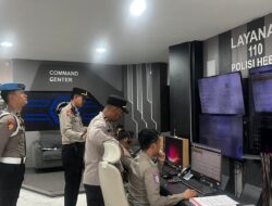 Command Center Polres Kutim Siap Layani Masyarakat melalui Call Center 110