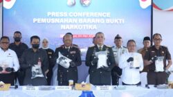 Polda Jatim Musnahkan 22,226 Kg Kokain, Tegaskan Komitmen Perang Melawan Narkoba