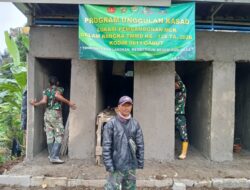 Bapak Ajat S: Dukung Penuh Pembangunan MCK di TMMD ke-128 Garut