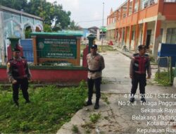 Polsek Belakang Padang Kawal Pengumuman Kelulusan SMA/MA, Pastikan Wilayah Tetap Kondusif Tanpa Konvoi