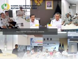 Penguatan Evaluasi Nasional Rutan Tanjung Pura Ikuti Rapat Analisis dan Evaluasi Capaian Kinerja Triwulan I Tahun 2026 Bersama Kementerian Imigrasi dan Pemasyarakatan Secara Virtual