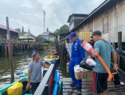 Patroli Perairan Sangkulirang, Polairud Polres Kutim Tekankan Keselamatan Pelayaran dan Kelengkapan Dokumen