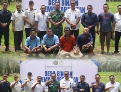 Peninjauan Lahan Ketahanan Pangan, Rutan Tanjung Pura Laksanakan Pembersihan Lahan Ketapang di Desa Binaan Pemasyarakatan