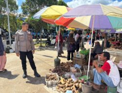 Sambang Masyarakat, Satbinmas Polres Kutim Imbau Hindari Judi Online dan Premanisme