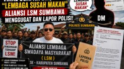 Ucapan “Lembaga Susah Makan” Berujung Polemik, Aliansi LSM Sumbawa Resmi Menggugat DM