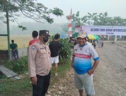 Bhabinkamtibmas Polsek Bengalon Intens Sambangi Warga, Ajak Masyarakat Cegah Karhutla dan Jaga Kamtibmas