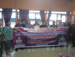 Polsek dan Aparat Desa Teluk Kijing 1 Berikan Himbauan, Tolak Musik DJ Remix di Acara Hajatan