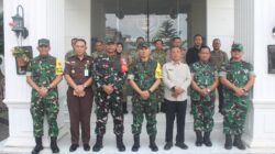 Brigjen TNI Aji Mimbarno Tinjau dan Evaluasi Langsung Pelaksanaan TMMD ke-128 Kodim 0611/Garut