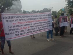 Keluarga Korban penganiayaan Menyampaikan Aksi Dikantor PN Medan, Kejari Medan, Pos Block dan Poldasu Desak Tersangka Dlimpahkan ke Kejaksaan