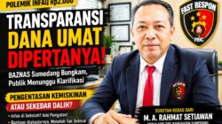 Polemik Infaq BAZNAS Sumedang Kian Menguat, FRIC Soroti Penyaluran dan Dugaan Ketimpangan Bantuan