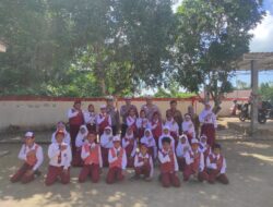 Polantas Menyapa Polisi Cilik, Satlantas Kutim Tanamkan Disiplin dan Tertib Lalu Lintas Sejak Dini