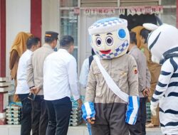 Launching Perdana, SPPG Polres Kutim Resmi Distribusikan 1.247 Porsi MBG di Tiga Sekolah