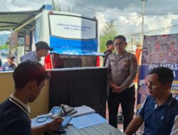 Satlantas Polres Kutim Hadirkan Pelayanan SIM Keliling di Kaliorang, Permudah Warga Wilayah Terpencil