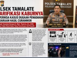 Terduga Penadah Kendaraan Hasil Curanmor Kabur dari Polsek Tamalate, Polisi Tegaskan Masih Tahap Pemeriksaan