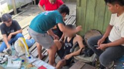 Ditresnarkoba Polda Kaltim Gerebek Kampung Narkoba di Gang Kedondong Samarinda, Dua Tersangka Diamankan