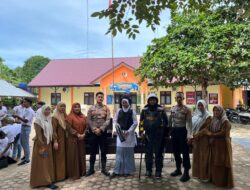 Sat Samapta Polres Aceh Utara Lanjutkan Program “Samapta Sahabat Pelajar” di SMA Negeri 1 Paya Bakong