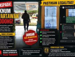 Waspada Oknum Wartawan Bodong, Forum Media Sumedang Timur: Jangan Takut Laporkan ke Polisi