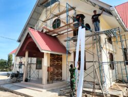 Rumah Ibadah HKBP Paindoan Direhab, Wujud Bantuan Presiden Prabowo untuk Warga Toba
