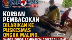 Korban Pembacokan Dilarikan ke Puskesmas Ongka Malino, Warga Soroti Lambatnya Proses Rujukan