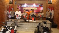 Ungkap 3 Kejahatan Jalanan, Polres Pasuruan Tangkap Pelaku Begal dan Curanmor
