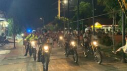 Pantau Situasi Malam Idul Adha, Kapolres Aceh Utara dan Personel Laksanakan Patroli Wilayah