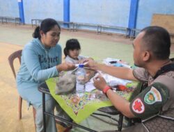 Pelayanan Kesehatan Jadi Program Rutin, TMMD Ke-128 Kodim 0611/Garut Wujudkan Kesejahteraan Warga Desa