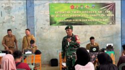 Disdukcapil Garut Berikan Pelayanan Kependudukan Gratis di Desa Mekarmulya dalam Rangka TMMD ke-128
