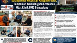 Jajaran Redaksi Jejakkasusnews.web.id Datangi Dinas Kesehatan Kabupaten Garut, Sampaikan Aduan Dugaan Keracunan Obat Klinik BMC Bungbulang
