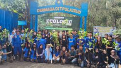 Jaga Kelestarian Alam, Ditpolairud Polda Kaltim Bersama Mahasiswa ITK Balikpapan Tanam Pohon Mangrove