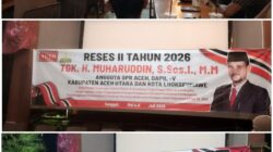 Anggota DPRA Tgk H. Muharuddin Gelar Reses II Tahun 2026, Serap Aspirasi Masyarakat Terkait Pascabanjir dan Infrastruktur