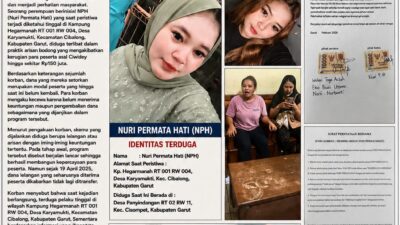 Diduga Arisan Bodong Rugikan Korban Ciwidey Hingga Rp150 Juta, Korban Desak Penyelesaian Kasus